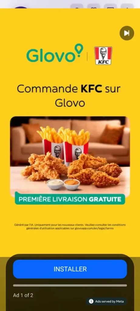 publicités bloque l'expérience iptv