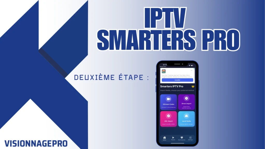 ajouter une playlist iptv smarters pro