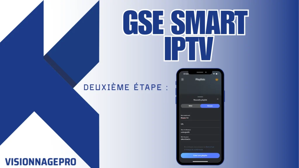 ajouter une playlist via Xtream Codes