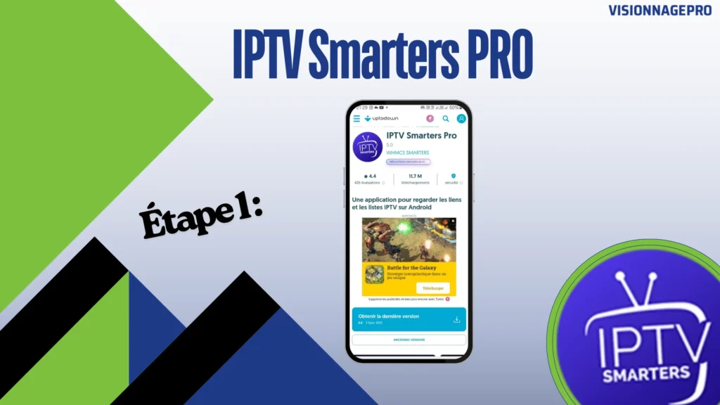IPTV Smarters Pro est une application iptv fiable pour Android