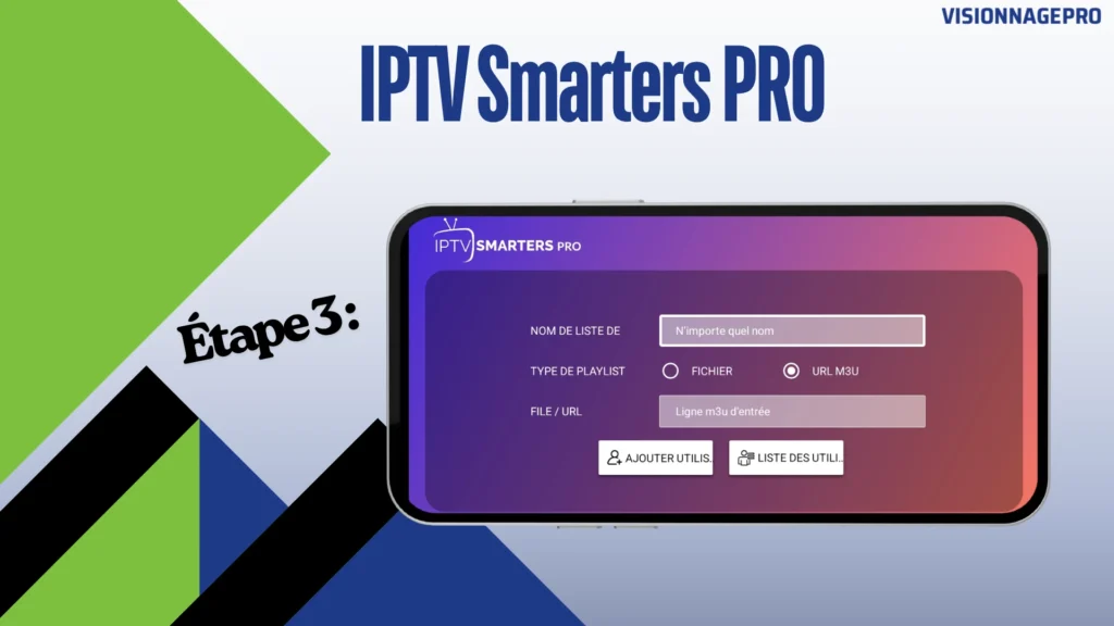 URL du serveur playlist iptv